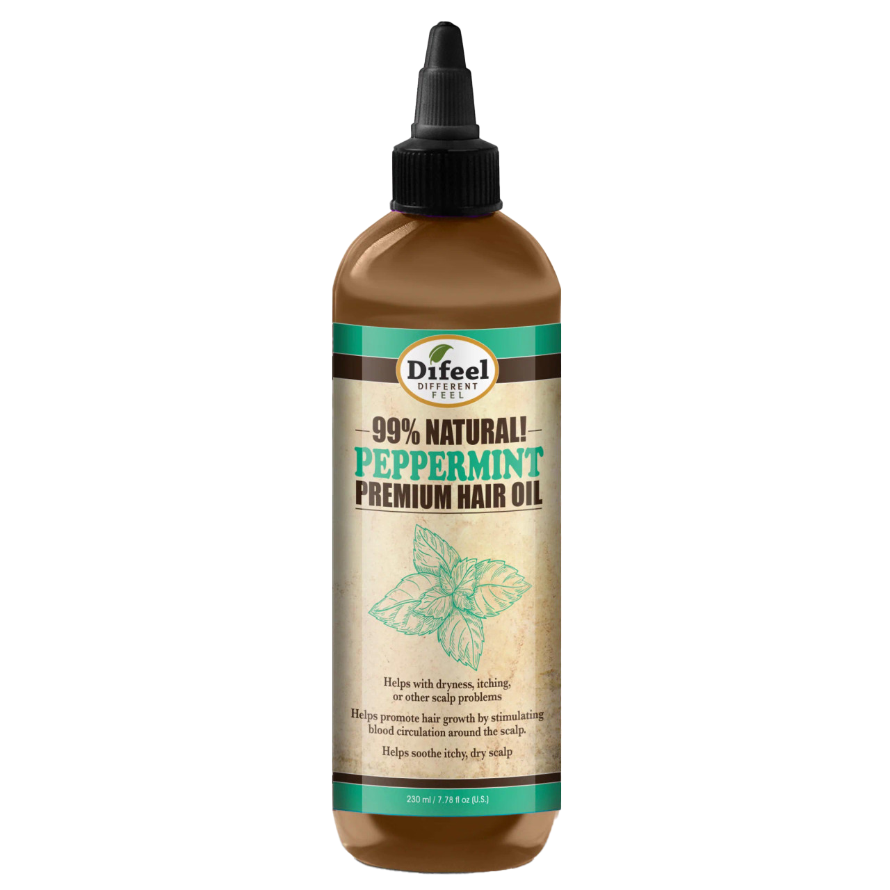 Difeel Scalp Care Hair Oil Peppermint (8 oz)