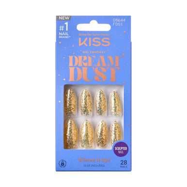 KISS Gel Fantasy Nail Dreamdust - SPARKLE DUST
