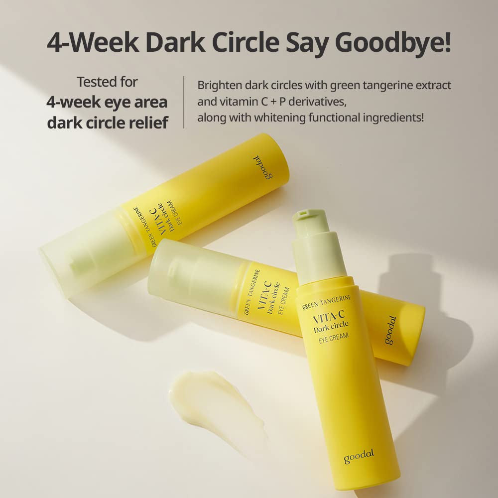 [GOODAL] Green Tangerine Vita C Dark Circle Eye Cream