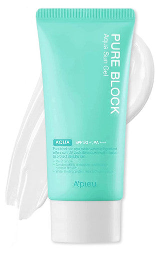 [A'PIEU] Pure Block Aqua Sun Gel SPF50+/PA+++ (1.69 oz)