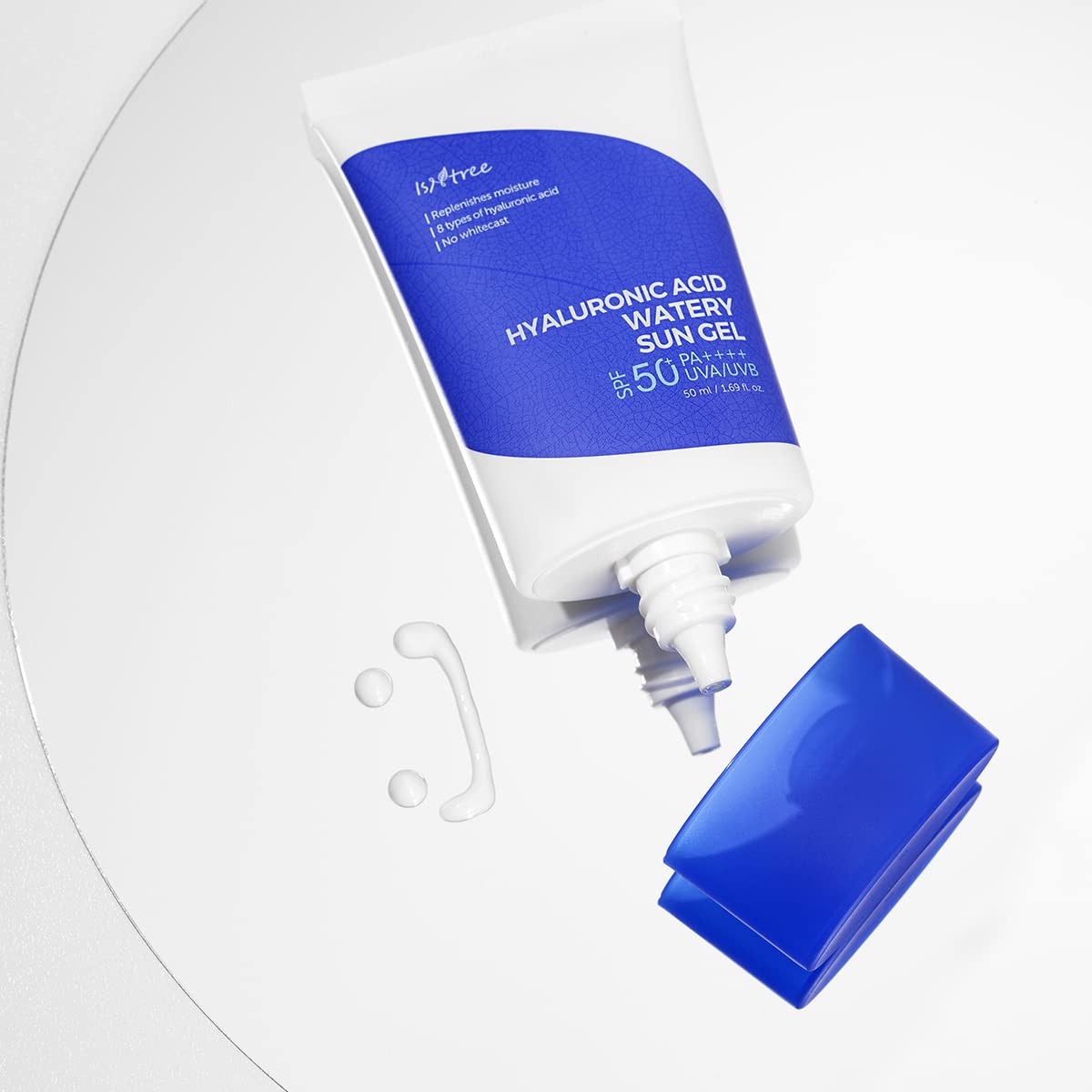 [ISNTREE] Hyaluronic Acid Watery Sun Gel, SPF 50+ PA++++ (2 packs)