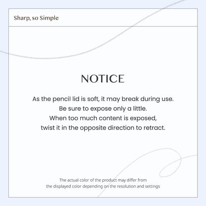 [CLIO] Sharp So Simple Waterproof Pencil Liner (4 Colors)