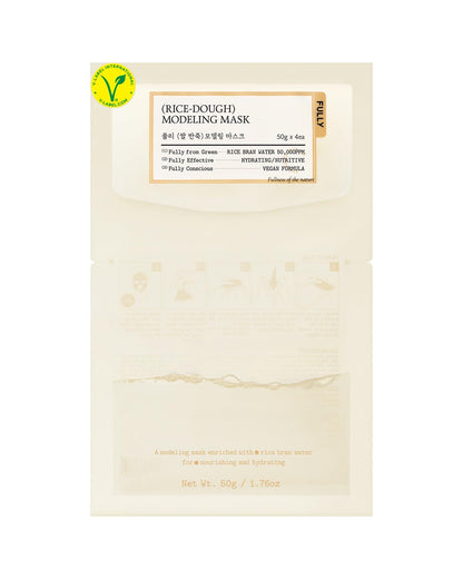 FULLY Rice Dough Facial Modeling Mask (1Sheet)