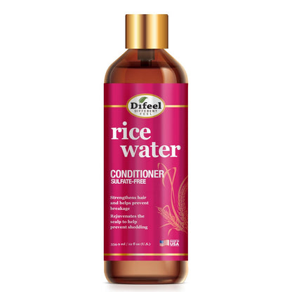 Difeel Rice Water Strengthening  Conditioner (12 oz)