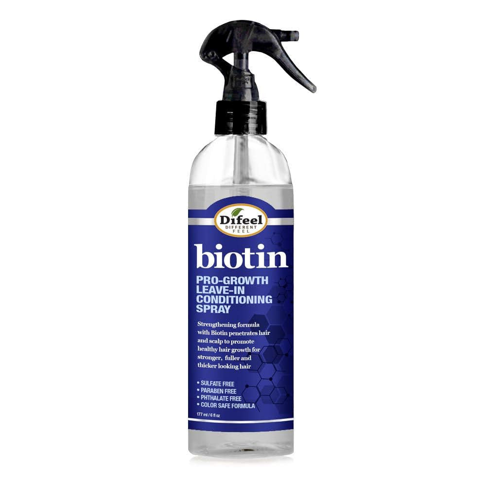 Difeel Pro-Growth Biotin Leave in Conditioning Spray (6oz)