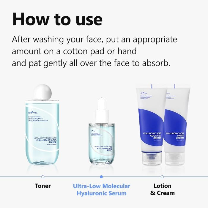 [ISNTREE] Ultra-low Molecular Hyaluronic Acid Serum (1.69 oz)