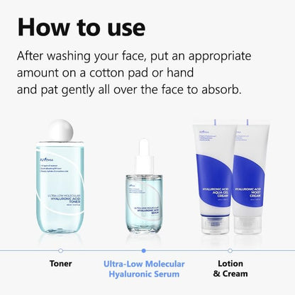 [ISNTREE] Ultra-low Molecular Hyaluronic Acid Serum (1.69 oz)