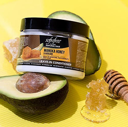 Sofnfree Curl Manuka Honey & Avocado Oil Leave-In Conditioner (11 oz)
