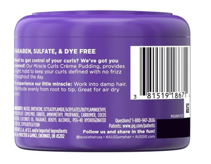 Aussie Creme Pudding Miracle Curls Jar (7.6 oz)