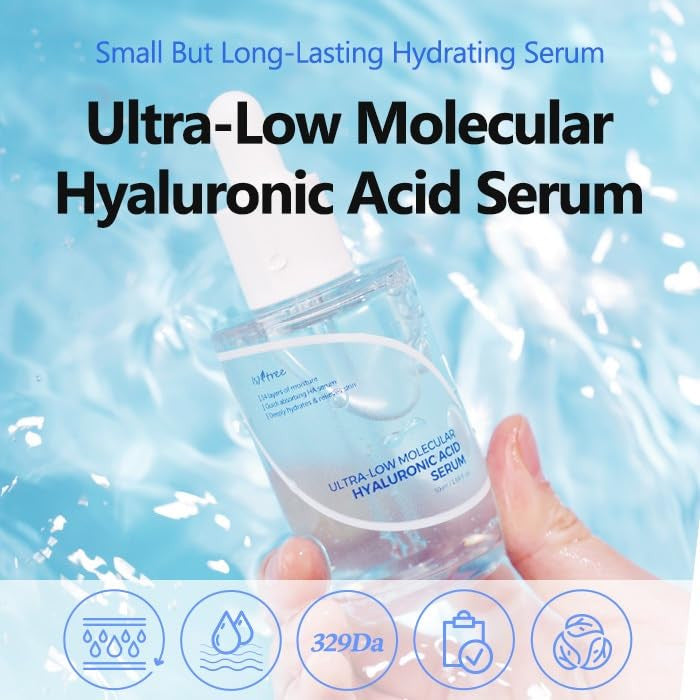 [ISNTREE] Ultra-low Molecular Hyaluronic Acid Serum (1.69 oz)