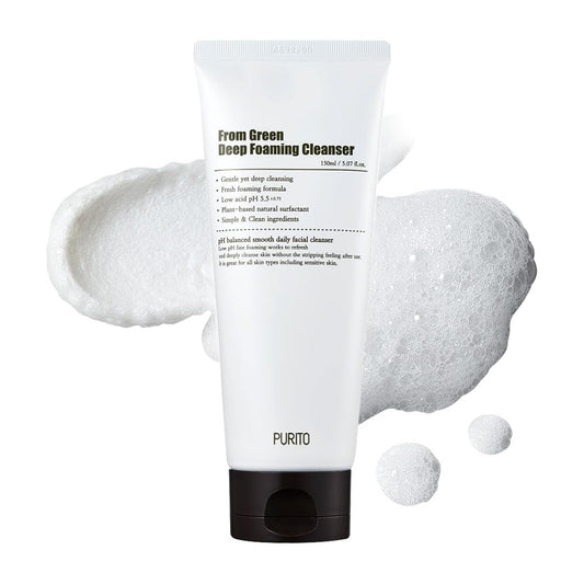 PURITO From Green Deep Foaming Cleanser (5.07oz)