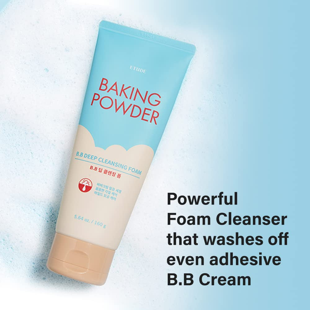 [Etude House] Baking Powder B.B Deep Cleansing Foam (5.4 oz)