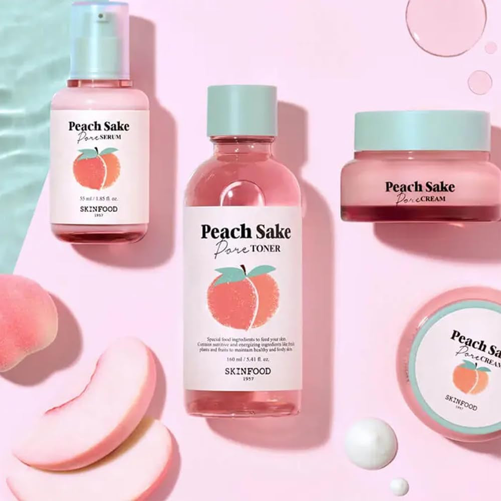 [SKINFOOD] Peach Sake Facial Toner (5.41oz)