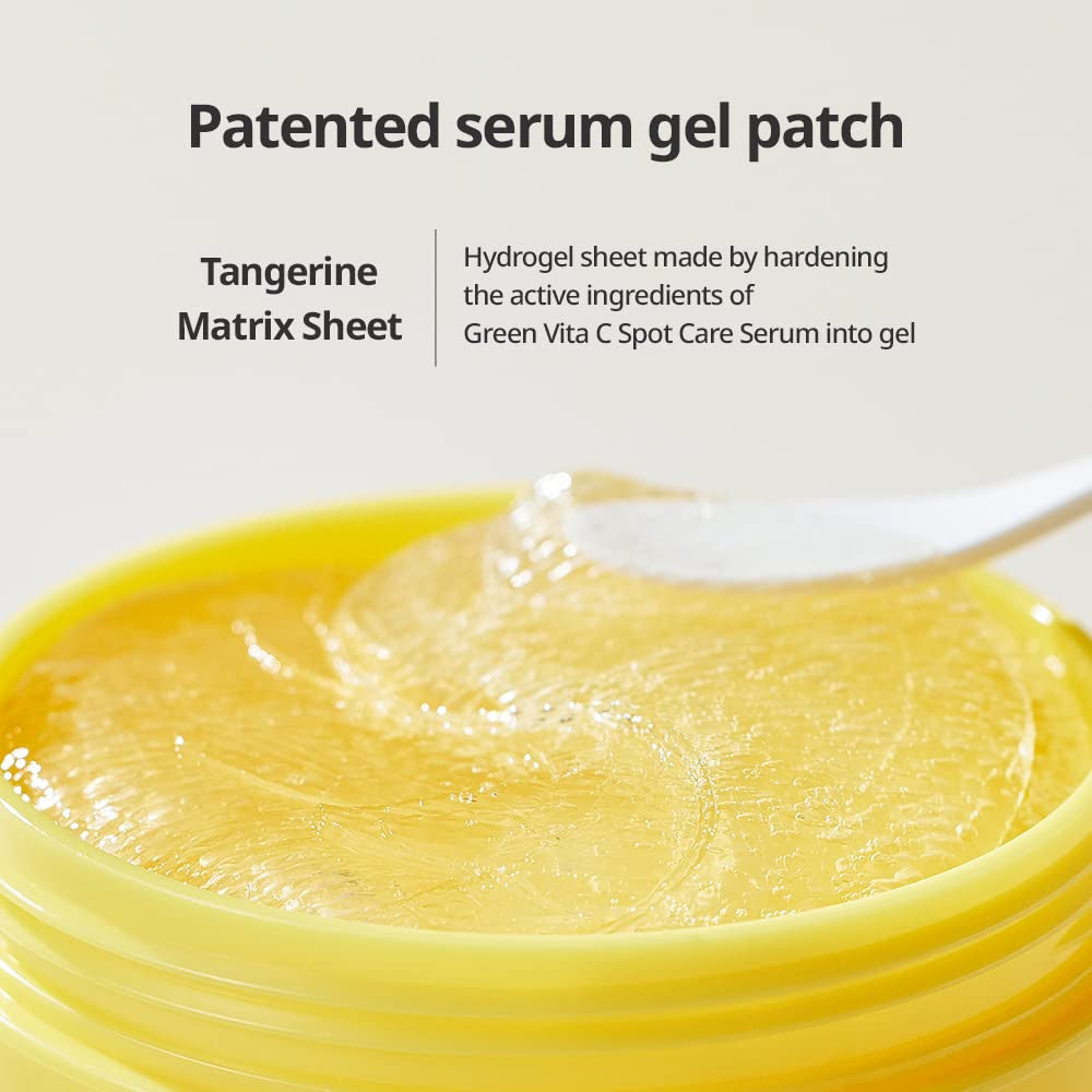 [GOODAL] Green Tangerine Vita C Eye Gel Patch (60 sheets)