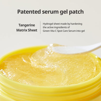 [GOODAL] Green Tangerine Vita C Eye Gel Patch (60 sheets)