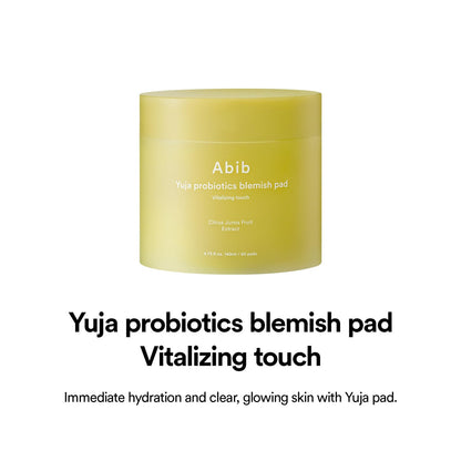 [Abib] Yuja Probiotics Blemish Pad (60 Pads)