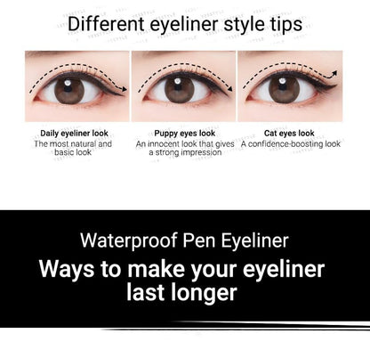 MACQUEEN MQNY Waterproof Pen Eyeliner (3 Colors)