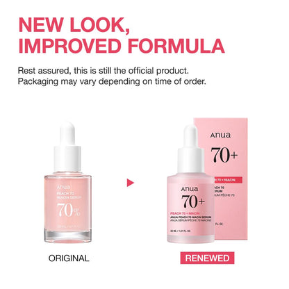 Anua Peach 70% Niacinamide Serum (1.01 oz)