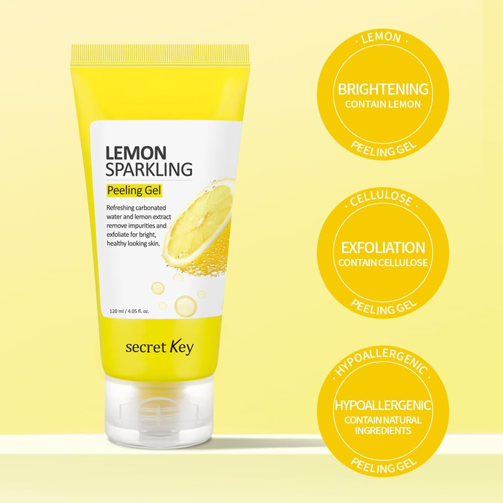 SECRETKEY Lemon Sparkling Peeling Gel (4.05oz)