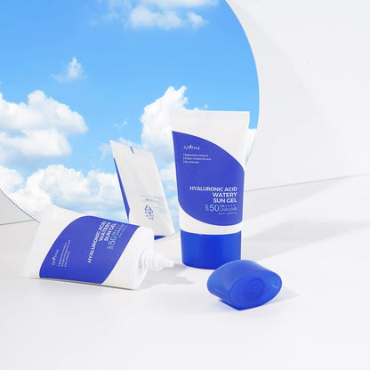 [ISNTREE] Hyaluronic Acid Watery Sun Gel, SPF 50+ PA++++ (2 packs)