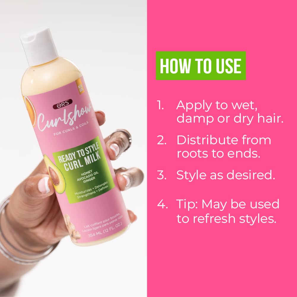 ORS Curlshow Ready to Style Curl Milk (12oz)