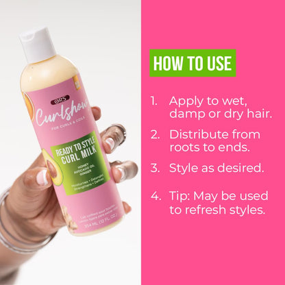ORS Curlshow Ready to Style Curl Milk (12oz)