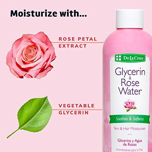 De La Cruz Rose Water (8 oz)