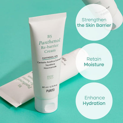 PURITO B5 Panthenol Re-barrier Cream (2.7 oz)
