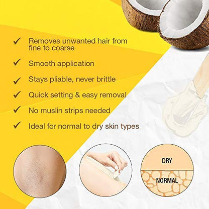 GiGi Coconut Honee Face & Body Flex Wax