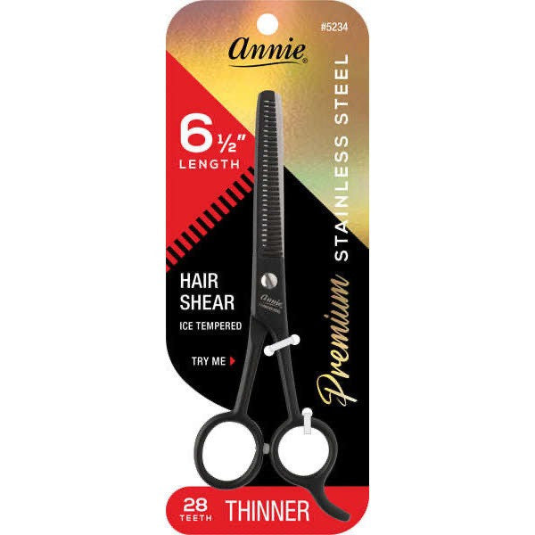Annie Stainless Steel Straight Hair Shears