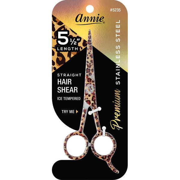 Annie Stainless Steel Straight Hair Shears