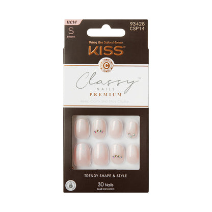 KISS Classy Premium Nails 28 Count - ON STAGE