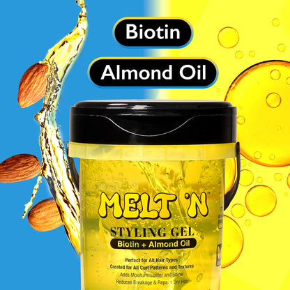 Ebin New York Melt N Styling Gel (16 oz)