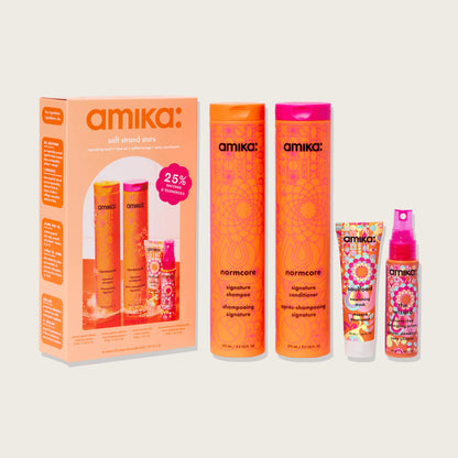AMIKA Soft Strand Stars Nourishing Wash + Care Set