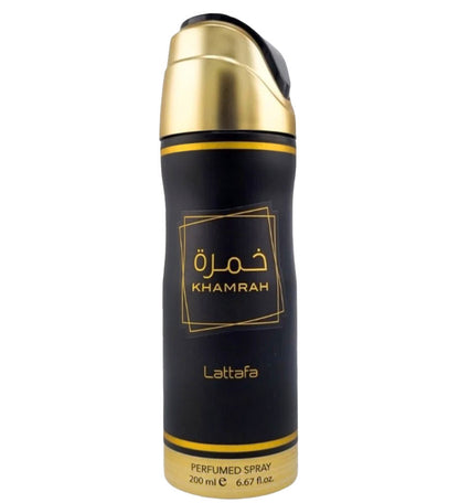LATTAFA Khamrah Perfumed Deodorant Spray for Everyone (6.67oz)