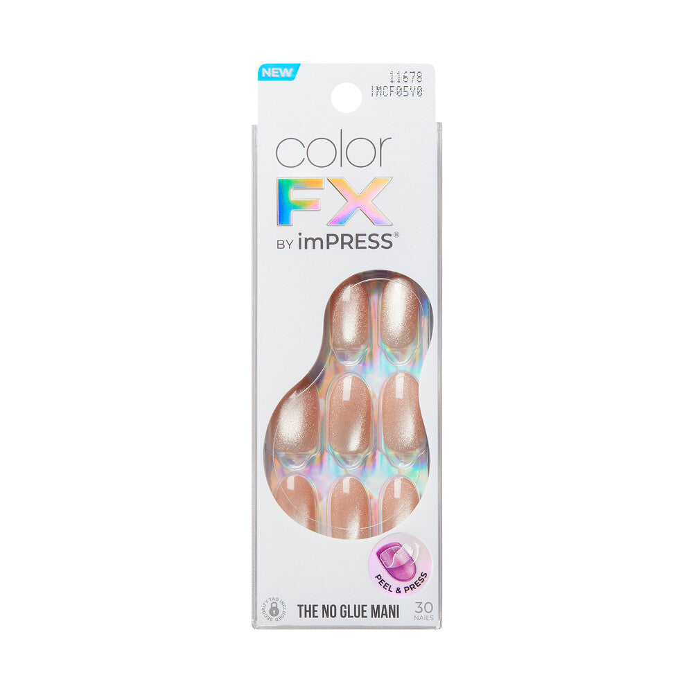 KISS imPRESS Color FX No Glue Mani Press On Nails (6 Styles)