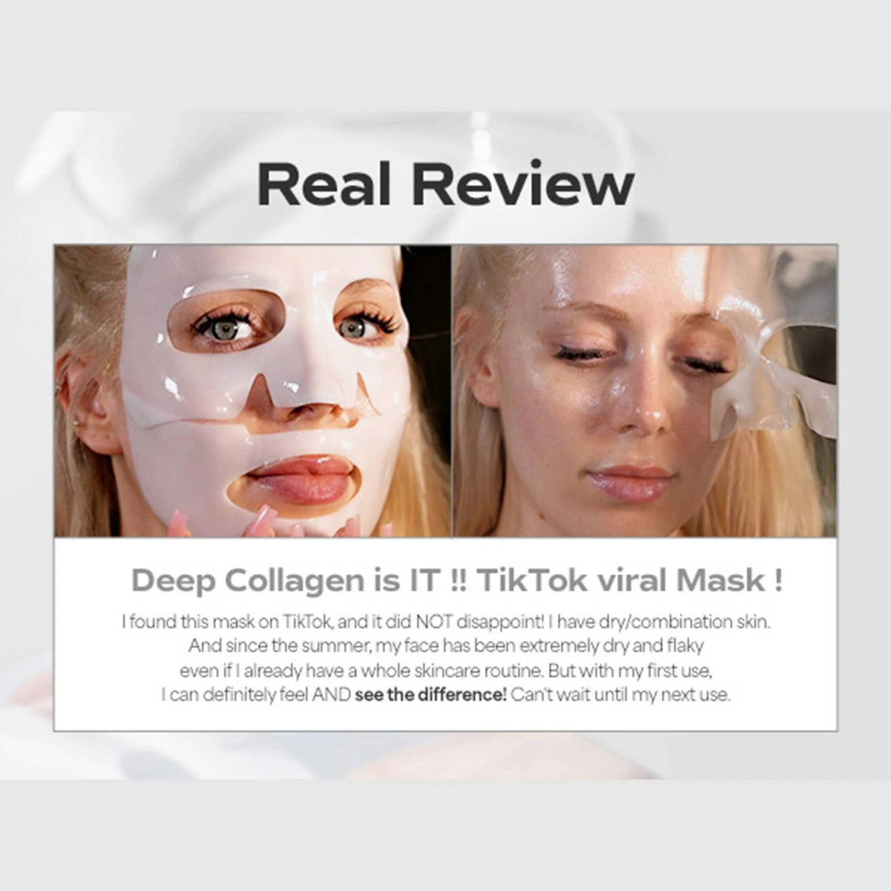 SUNGBOON Deep Collagen Power Boosting Mask (1Sheet)