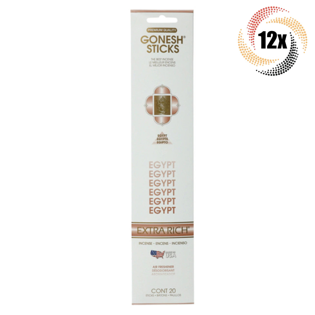GONESH Incense Stick (20ct)