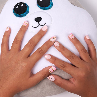 KISS Gold Finger Little Diva Sticker Nails – Crystal Persuasion