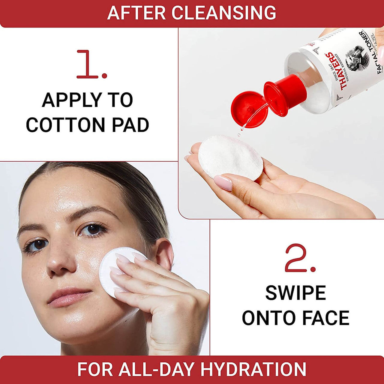 THAYERS Alcohol-Free Witch Hazel Facial Toner (12oz)