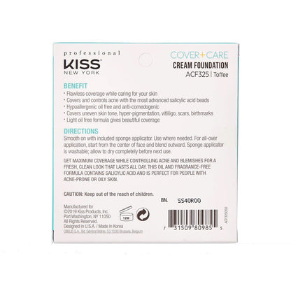 KISS New York Cover + Care Cream Foundation