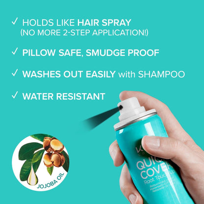 KISS Color & Care Quick Cover Root Touch-Up Fiber Spray