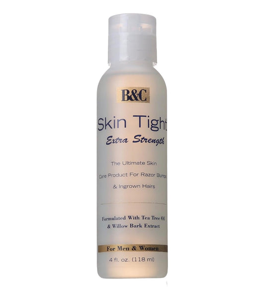 B&C Skin Tight Razor Bump & Ingrown Hair Solution Extra Strength (4 oz)