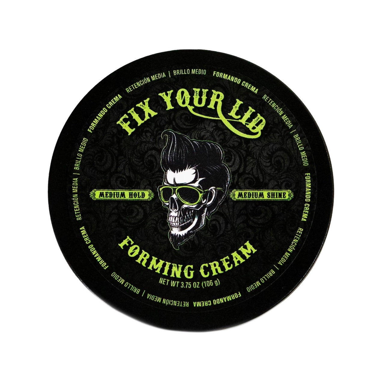 FIX YOUR LID Forming Cream - Medium Hold (3.75oz)