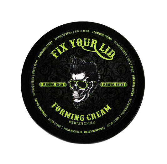 FIX YOUR LID Forming Cream - Medium Hold (3.75oz)