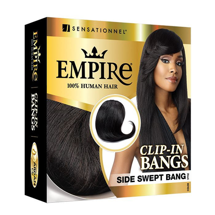 SENSATIONNEL Empire 100% Human Hair Clip-In China Bang