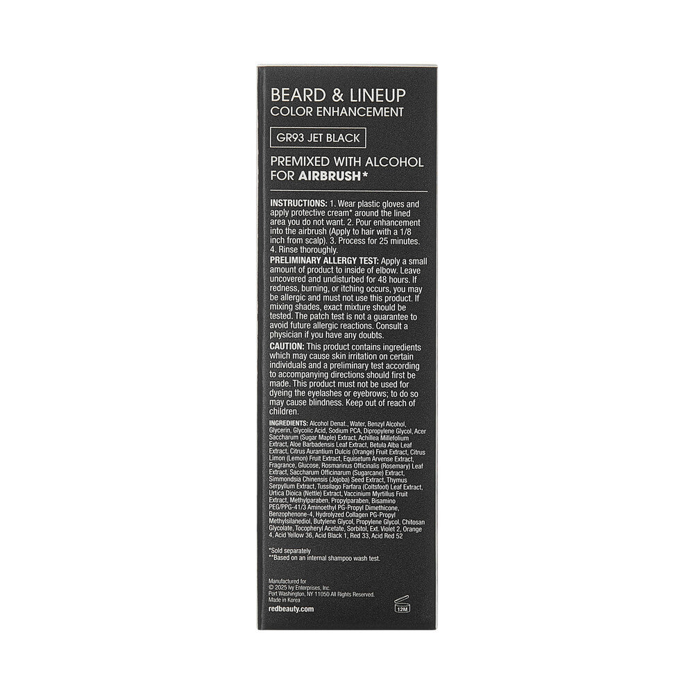 RED Groomane Beard & Lineup Color Enhancement (Premixed)