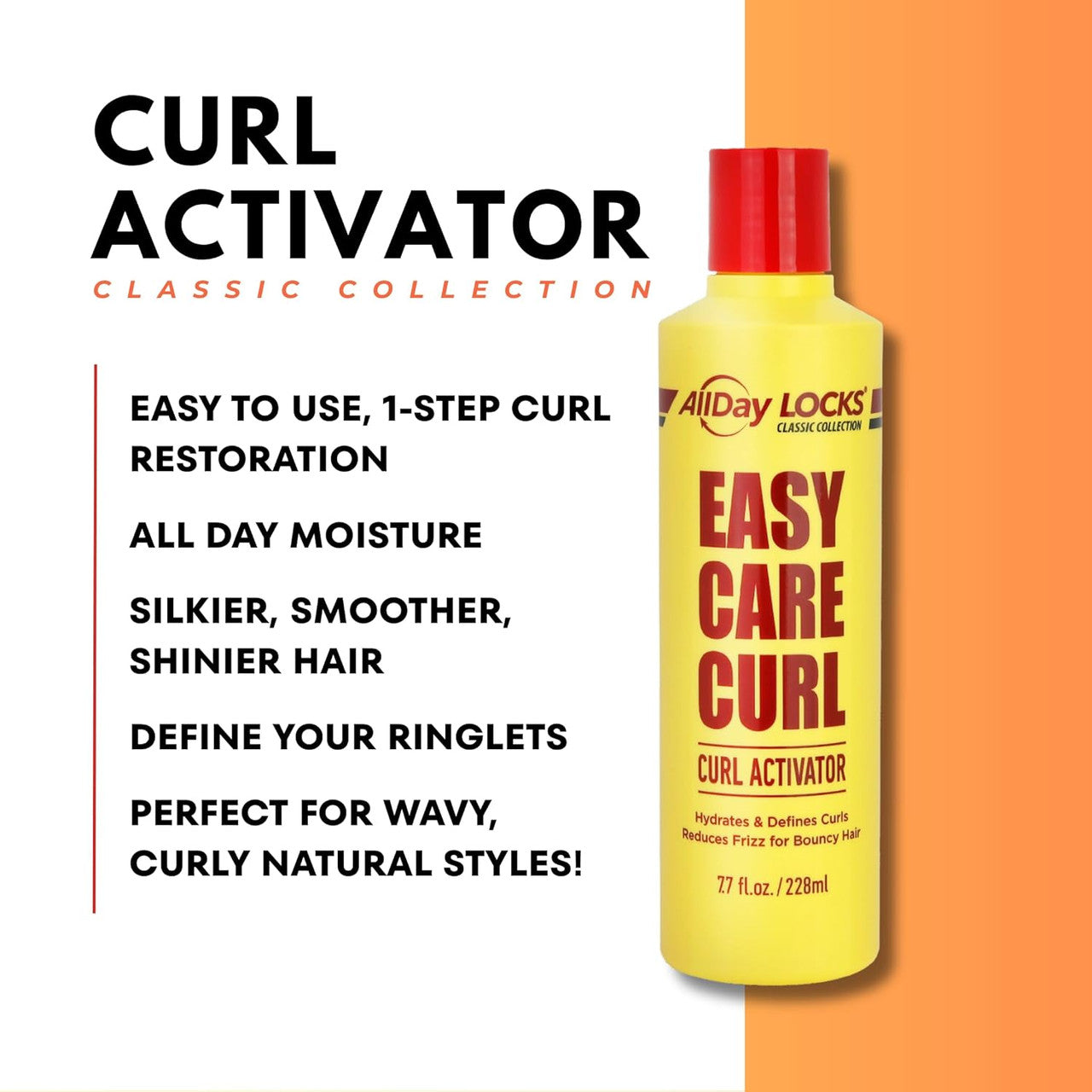 AllDay Locks Classic Easy Care Curl Activator (7.7 oz)