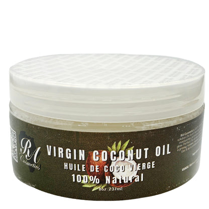 RA Cosmetics 100% Virgin Coconut Oil (8oz)