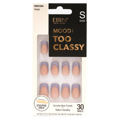 Ebin New York Mood: Too Classy Nails - Petals